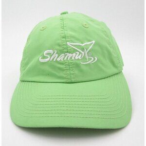 Men's Shamu Whale Adjustable Embroidered Green Hat